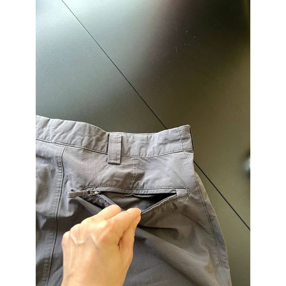 TNF The North Face Men's Shorts Gray, Grey, Size34 Quick Dry Performance Fabric - Picture 8 of 11